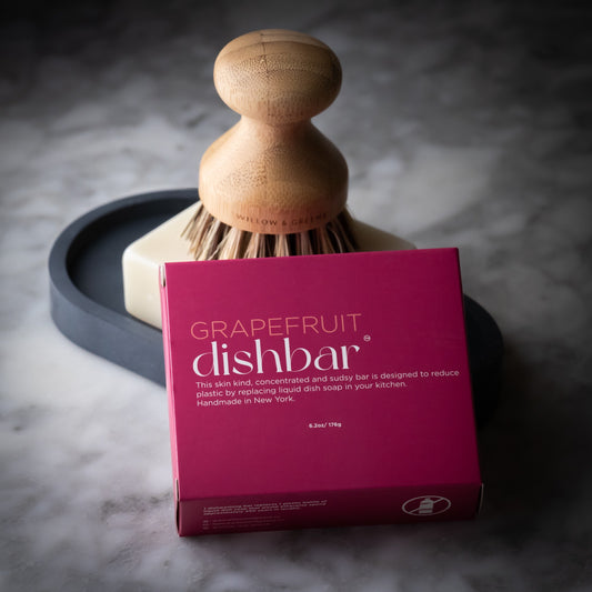 dishwashing bar, plastic free july, solid dish soap
