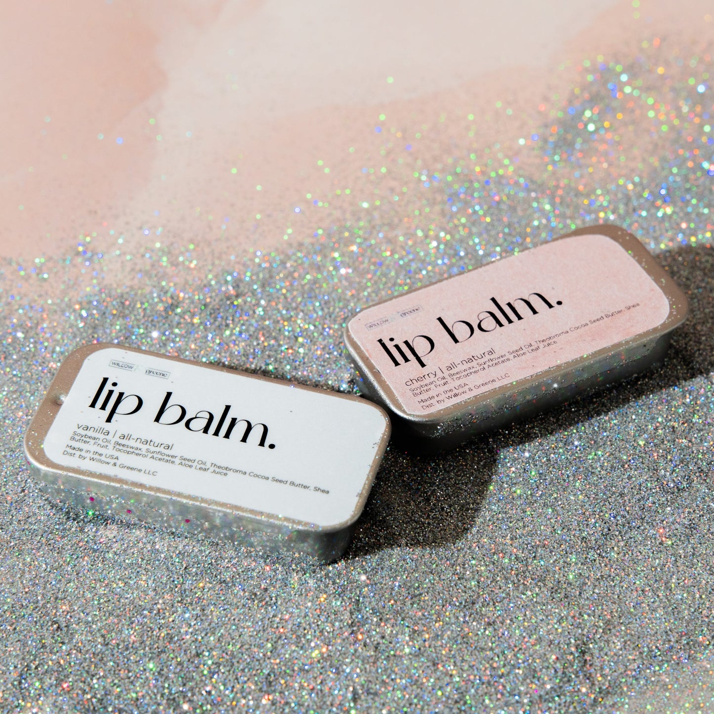 Cherry Tinned Lip Balm