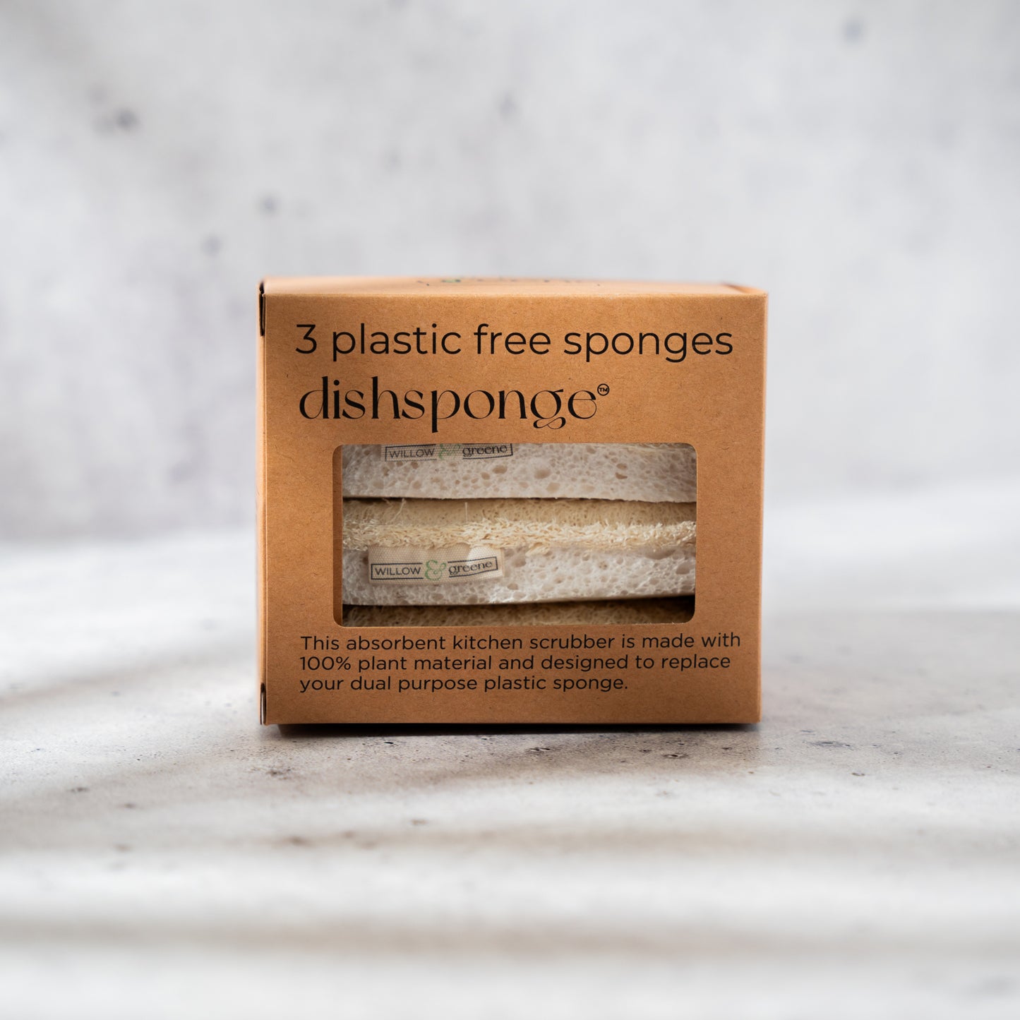 Loofah & Wood Pulp Sponge