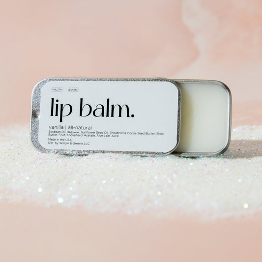 Vanilla Tinned Lip Balm