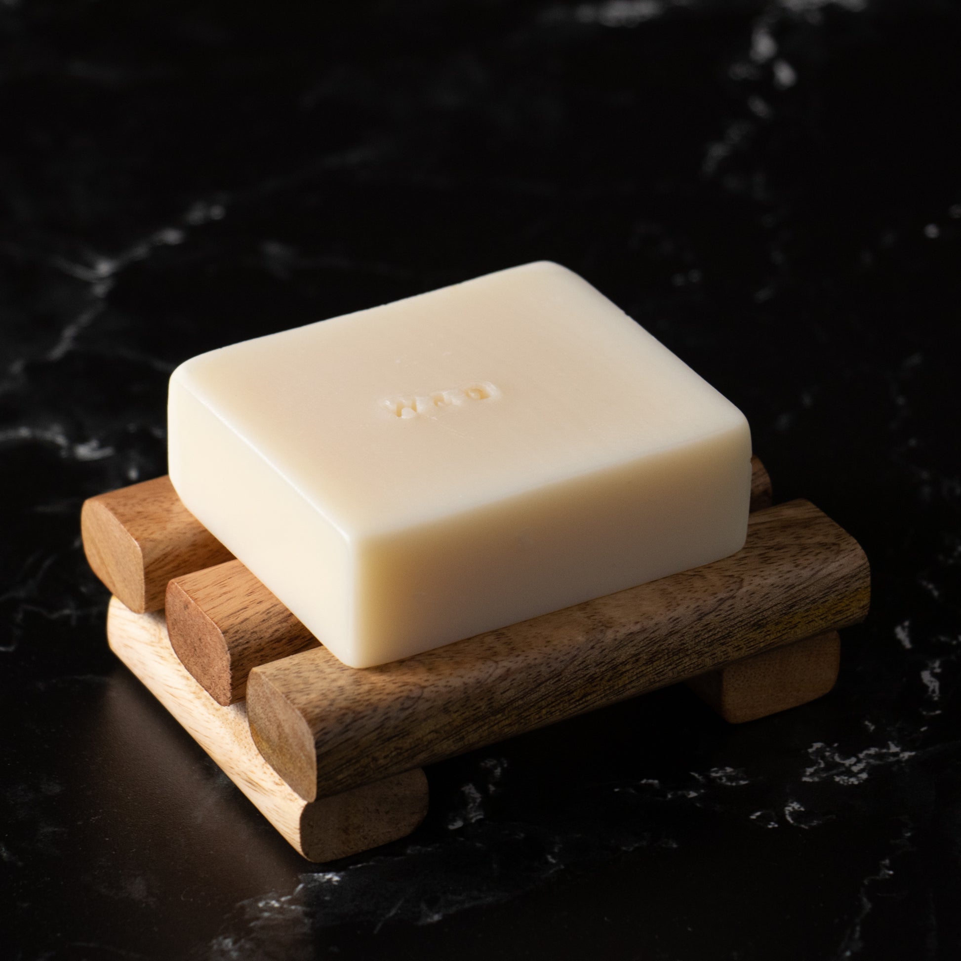 Mango wood soap dish for bathroom and kitchen