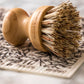 Bamboo dish brush eco friendly alternative to plastic dish brush